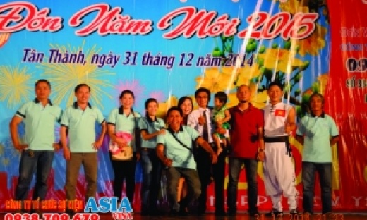 Chương trình Chào Đón Năm Mới 2015 Tại TTVH - TT Huyện Tân Thành